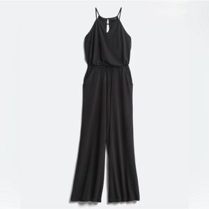 Black Sleeveless Jumpsuit